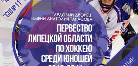 Первенство Липецкой области по Хоккею среди юношей 2010-2011 гг.р.