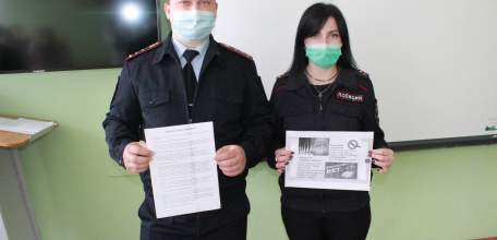 Сотрудники Елецкого ЛО МВД России на транспорте провели профилактические мероприятие в школе №23