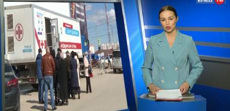 В эту субботу в Ельце можно будет сделать прививку от коронавируса в передвижном комплексе