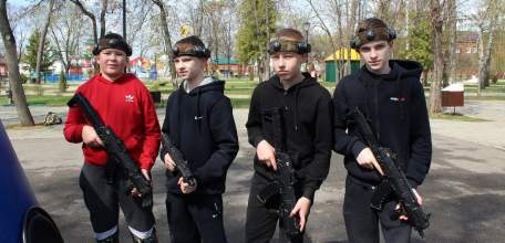 В Ельце прошли соревнования по лазертагу