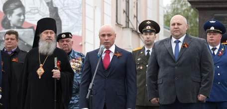 Игорь Артамонов встретил День Победы в Ельце