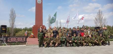 Отряд «Астра» из Елецкого района принимает участие в «Вахте Памяти 2021»