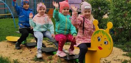 Детские сады в Елецком районе оборудованы новыми игровыми комплексами