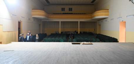 В ДК железнодорожников начались ремонтные работы