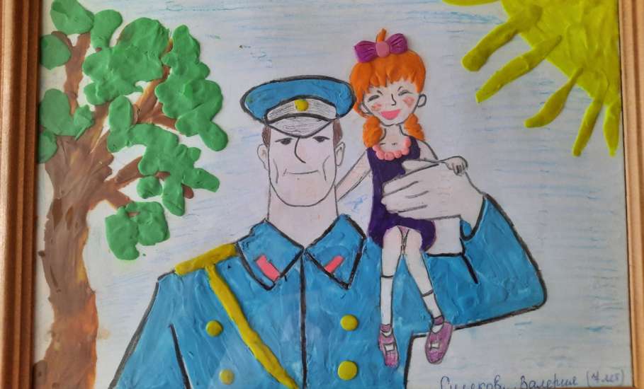 Елецкий линейный отдел МВД России на транспорте принял участие во Всероссийском конкурсе детского творчества «Полицейский Дядя Стёпа»