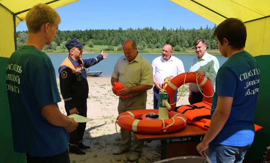 Новые общественные спасательные посты будут открыты на водоёмах Липецкой области