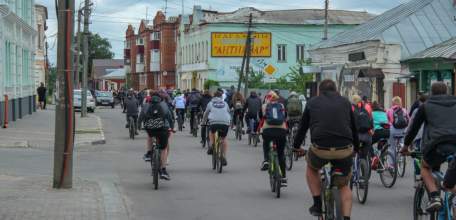 В Ельце состоялся велодень, посвященный Всемирному дню велосипедиста