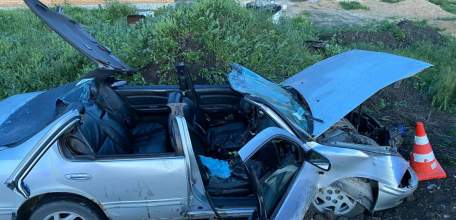 В Ельце водитель попал в ДТП, наехав на вал асфальтовой срезки