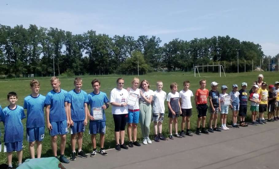 В Елецком районе прошли соревнования по мини-лапте среди школьников