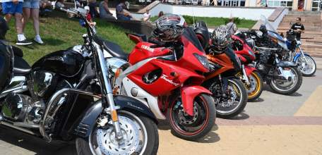 Первый мотофестиваль в Ельце