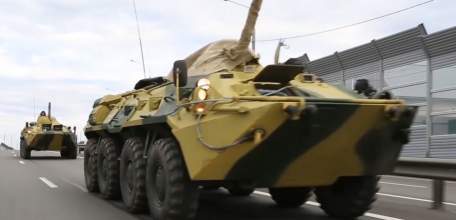 Жителей Липецкой области предупреждают о передвижении бронетехники