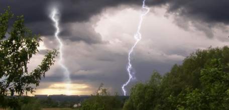 Внимание! Предупреждение МЧС: дождь, гроза, возможен град