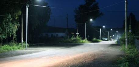 Новые светильники появятся на сельских улицах в Липецкой области