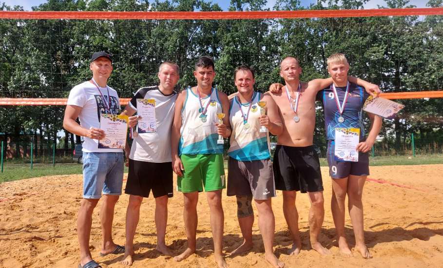 Чемпионат Елецкого района по пляжному волейболу