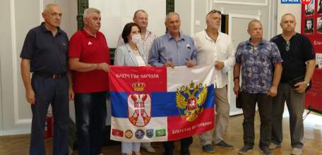 Дружба народов: представитель патриотической организации «Боевое братство Сербии» из Трстеника встретился с елецкими коллегами