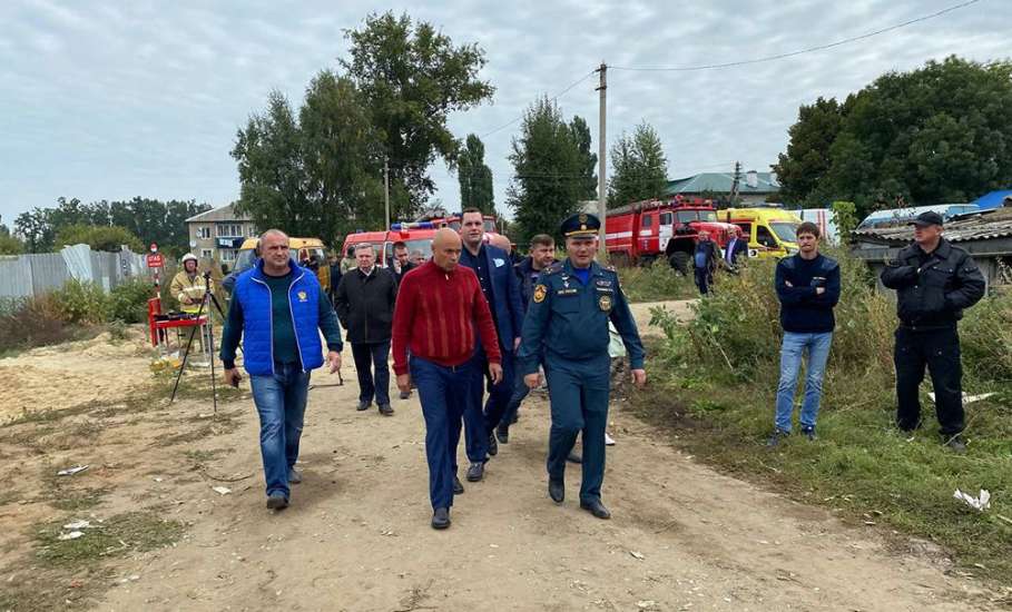 Семьи погибших при обрушении дома в Елецком районе получат до 1,5 млн рублей