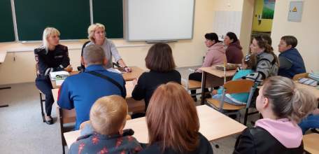 В школах и детских садах Елецкого района прошли родительские собрания по профилактике детского дорожно-транспортного травматизма