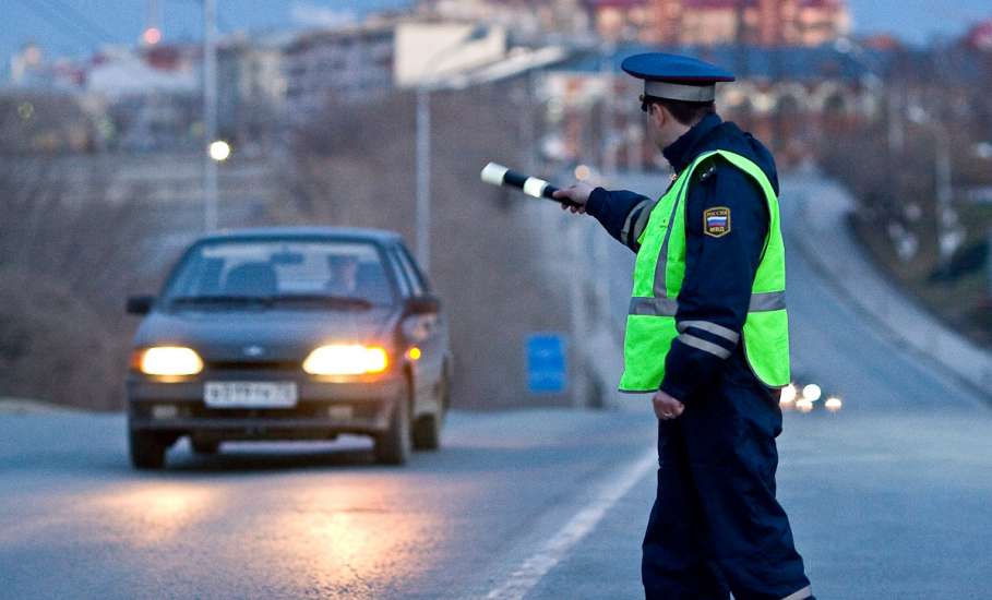 Свыше сорока пьяных за рулем выявили сотрудники ГИБДД за выходные в Липецкой области