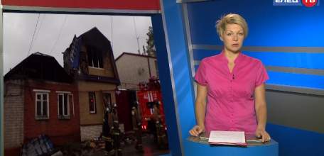 В Ельце горели два дома на улице Лермонтова