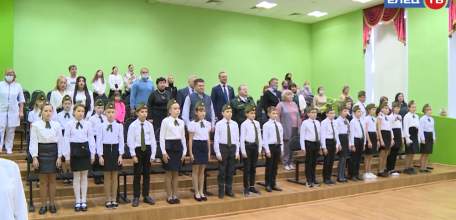 В числе первых: пятиклассников школы №12 посвятили в лесные кадеты