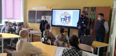 Елецкие школьники побывали на необычном уроке безопасности