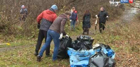 Когда погода работе не помеха: сотрудники «Агрофирмы Елецкий» вышли на субботник