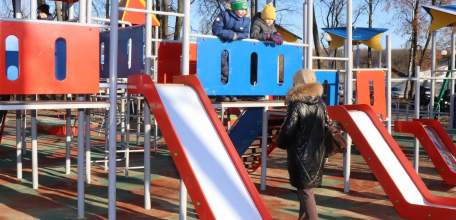 В Елецком районе состоялось торжественное открытие парка семейного отдыха в пос. Ключ жизни и теннисного корта в пос. Солидарность