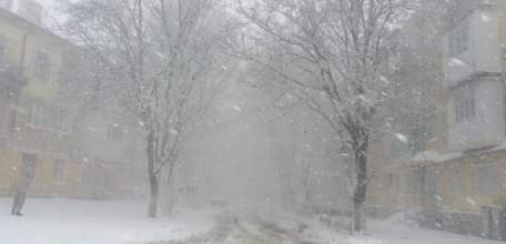 Внимание! Экстренное предупреждение МЧС: сильный ветер, мокрый снег с дождем