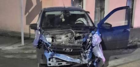 ДТП в Ельце на ул. Лермонтова