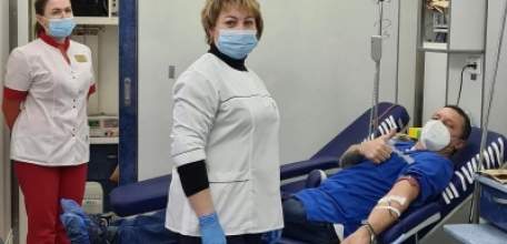 Очередной день донора состоялся на территории Елецкой районной больницы