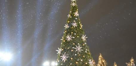 В Ельце зажгли «Новогодние огни древнего города»