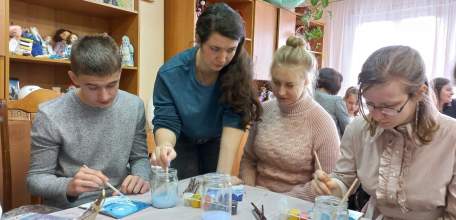 Открытие обновленной Доски почета МБУ ДО «Центр дополнительного образования» Елецкого муниципального района