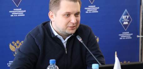 В ЕГУ им. И.А. Бунина состоялась встреча с Борисом Александровичем Чернышовым, депутатом Государственной Думы