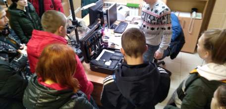 В ОМВД России по г. Ельцу прошла Всероссийская акция  «Студенческий десант»