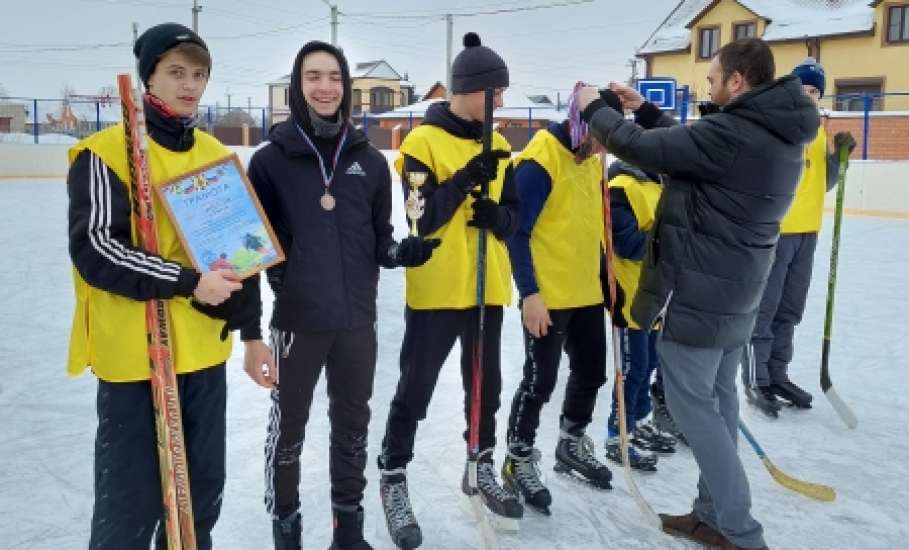 Первенство Елецкого района по хоккею с мячом