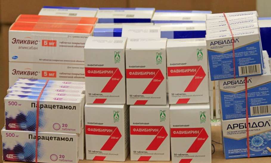Около 12 млн рублей с начала года направлено на бесплатные лекарства для ковидных больных в Липецкой области