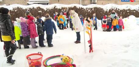 В поддержку сборной России: воспитанники детского сада №27 провели малые олимпийские игры