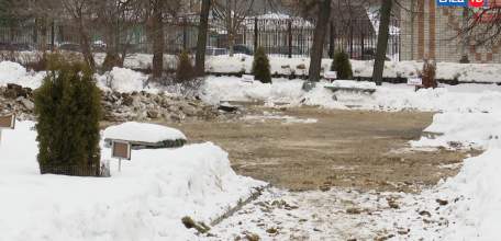 Готовь благоустройство зимой: в сквере Ани Гайтеровой началась подготовка к летней реконструкции