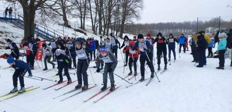 В Елецком районе прошли соревнования по лыжным гонкам в зачёт круглогодичной спартакиады учащихся