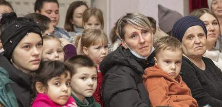 Прибывшие в Липецкую область жители Донбасса обеспечены всем необходимым