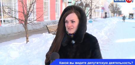 Какой видят ельчане депутатскую деятельность? Ответы – в опросе ЕЛЕЦ ТВ