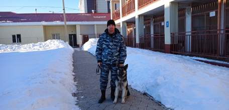 В кинологической группе ОМВД Росси по г. Ельцу пополнение