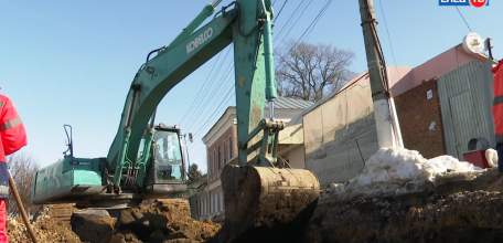 В Ельце стартовал второй этап капитального ремонта улицы Коммунаров