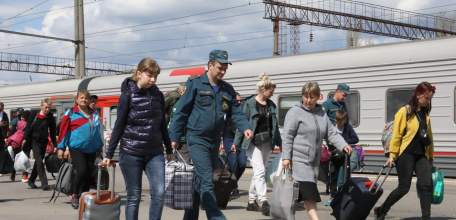 Липецкая область приняла беженцев из Мариуполя