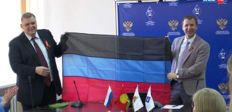 Делегация из Донецкой Народной Республики прибыла в Елец в преддверии Дня Победы