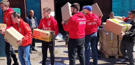 Липецкая область доставила более 200 тонн гуманитарной помощи жителям Донбасса