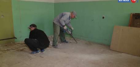 Комфорт для творчества: в детской художественной школе г. Ельца идёт капитальный ремонт