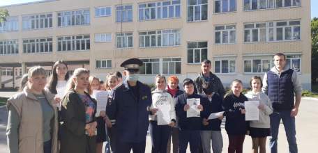 В Ельце прошла акция ГИБДД «Письмо ЮИД»