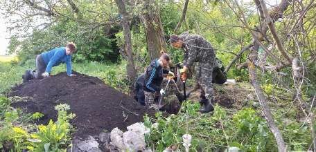 Поисковиками отряда «Астра» были найдены останки солдат Великой Отечественной войны