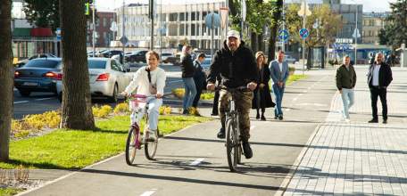 Инфраструктура для велосипедистов развивается в Липецке и Ельце